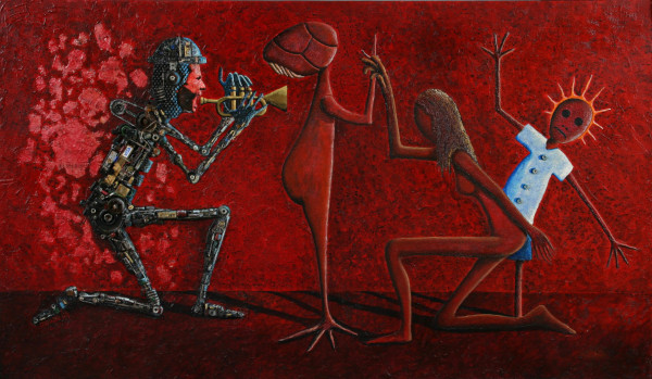 Masacre musical, 100x70